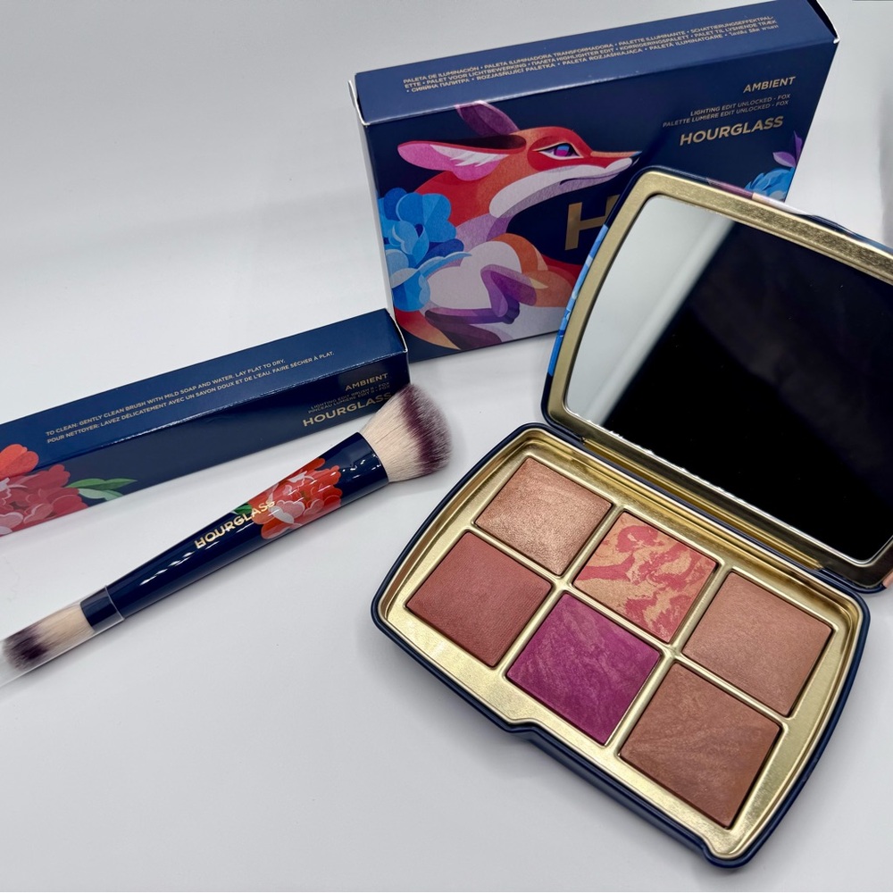 Hourglass Fox Palette • Fox Brush & Fox Gift Box - Plus GIFTS with purchase! ✨🦊